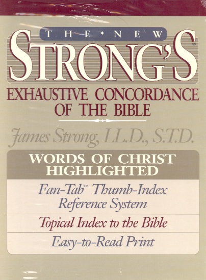 Strong's Exhaustive Concordance (NIV)