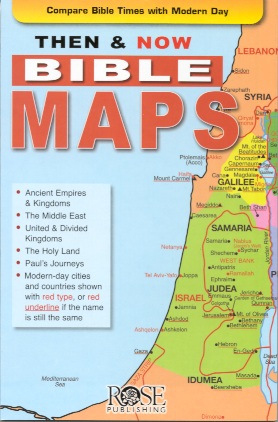 Then and Now Bible Maps (pamphlet)