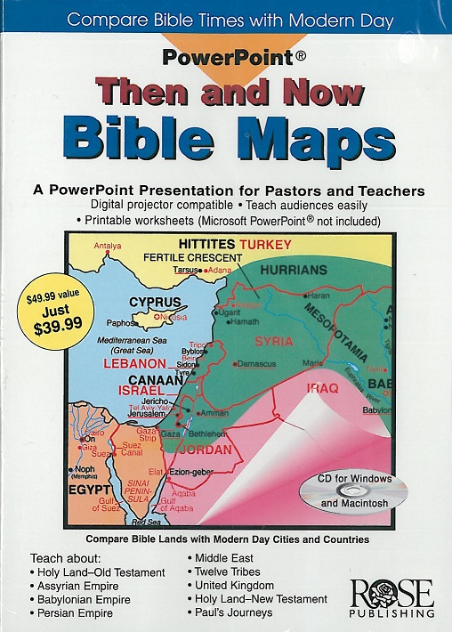 Then and Now Bible Maps (PowerPoint)