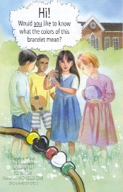 Wordless Book Bracelet Tract