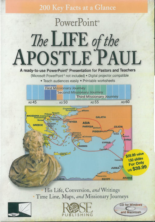 Life of the Apostle Paul (PowerPoint)