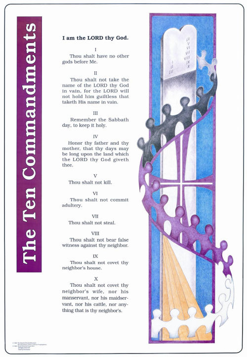 Luther's Small Catechism in Illustration: Ten Commandments