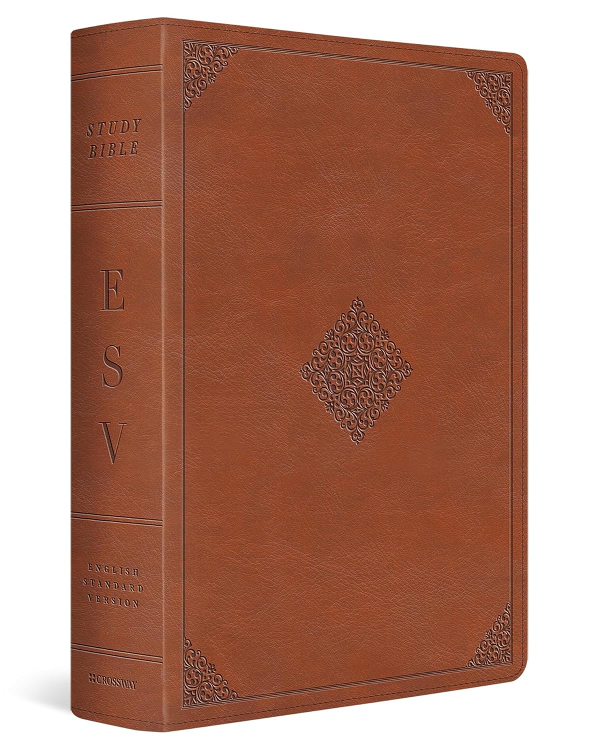 ESV Study Bible TruTone English Saddle